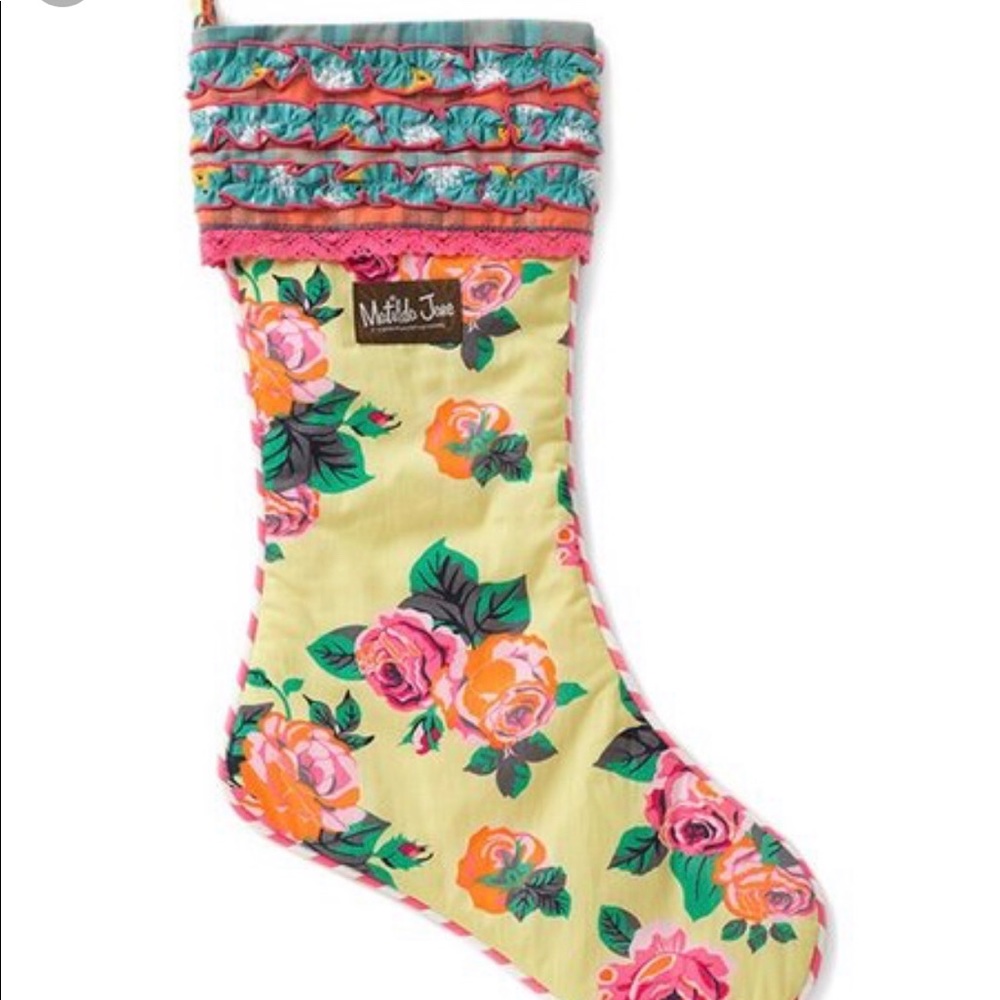 Matilda Jane Christmas stocking. NWT